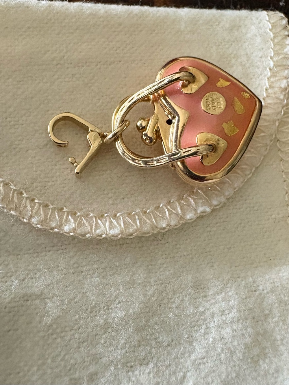 Rosato Heart Purse Charm/Pendant - Picture 6 of 8